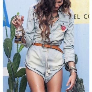 Spell & The Gypsy Collective - Route, 66 Playsuit Romper ,